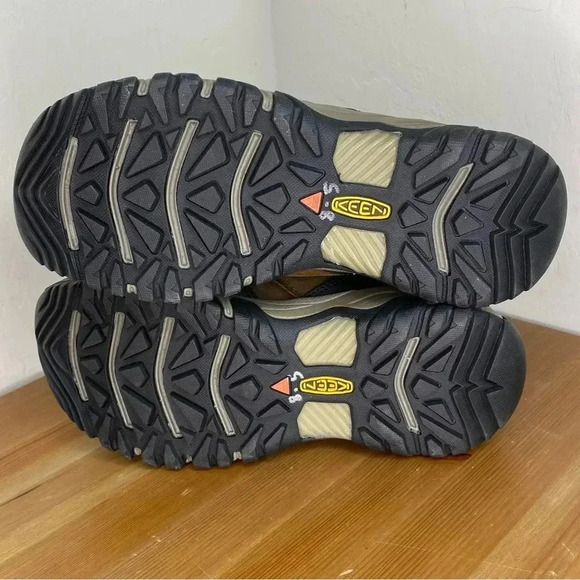 KEEN Ridge Flex Mid Waterproof 1025666 Bison Gold Size EU 41 Men’s 8.5